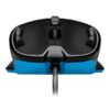 Logitech G300s ambidextrous wired gaming mouse with customizable lighting