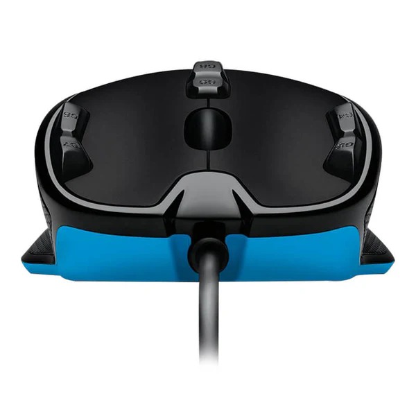 Logitech G300s ambidextrous wired gaming mouse with customizable lighting