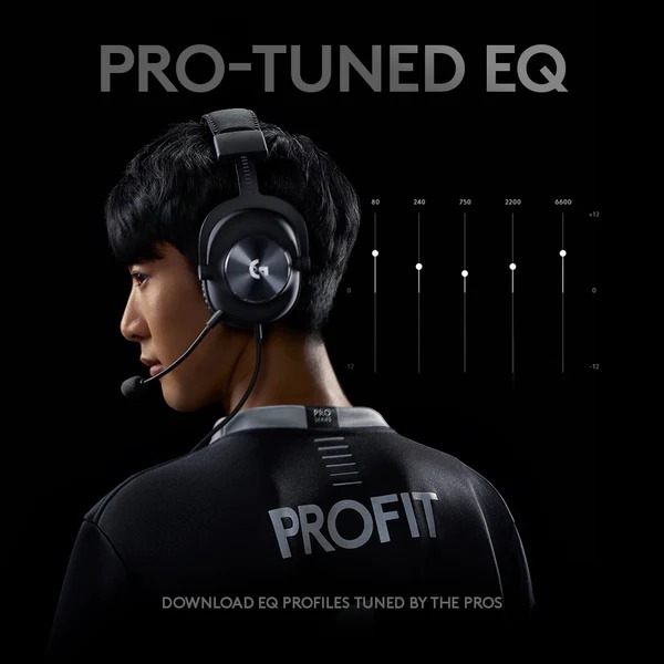 Logitech G Pro Gaming Headset Pro Tuned EQ