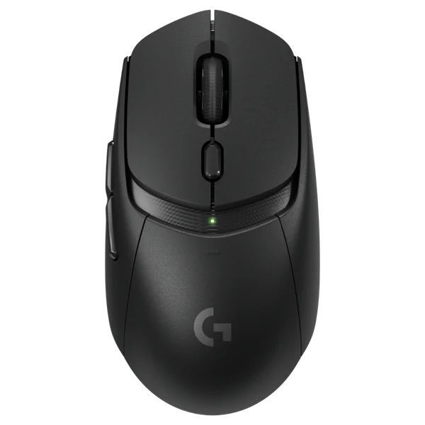 Logitech G309 Lightspeed wireless gaming mouse in black with LIGHTFORCE hybrid switches and HERO sensor