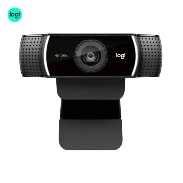 Logitech C922 Pro HD webcam main image black 1080p streaming camera