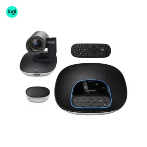 imgi_13_logitech-group-video-conferencing-system-black-logitech-pakistan-official-1_1200x Front view of Logitech GROUP video conferencing camera, black, high-quality audio and video image