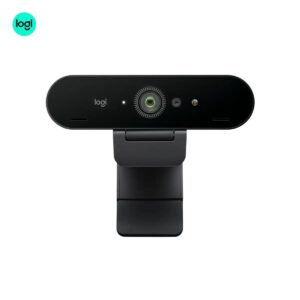 Logitech BRIO 4K Ultra HD streaming front image of webcam, Pro edition