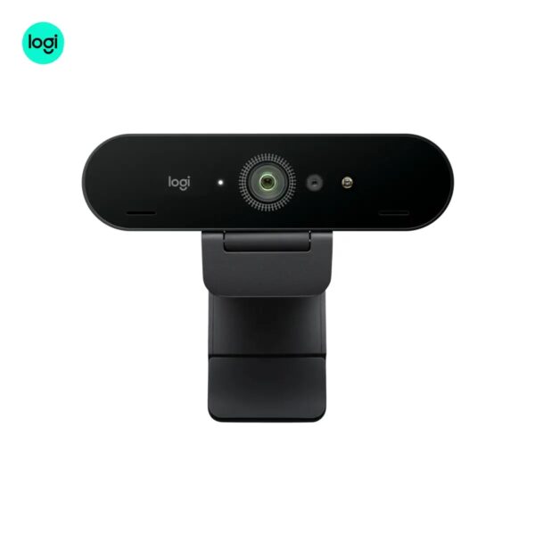Logitech BRIO 4K Ultra HD streaming front image of webcam, Pro edition