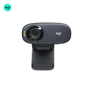 Logitech C310 HD webcam main image Pakistan 720p resolution, black and grey