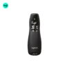 Logitech-Pakistan-official Logitech R400 remote control for presentations, black front image
