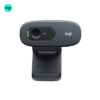 main image of Logitech C270 720p HD webcam, black- grey design