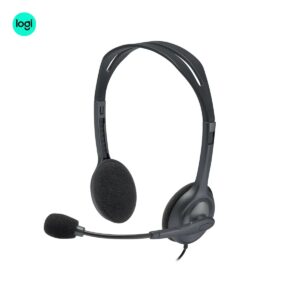 imgi_4_logitech-h111-stereo-headset-3.5mm-multi-device-headset-grey-black-logitech-pakistan-official-1 Grey and black Logitech H111 stereo headset, multi-platform use
