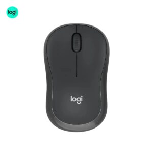 imgi_4_logitech-m240-silent-bluetooth-wireless-mouse-graphite-top-view-logitech-pakistan-official-1 Graphite-colored Logitech M240 mouse with smooth scrolling and silent operation