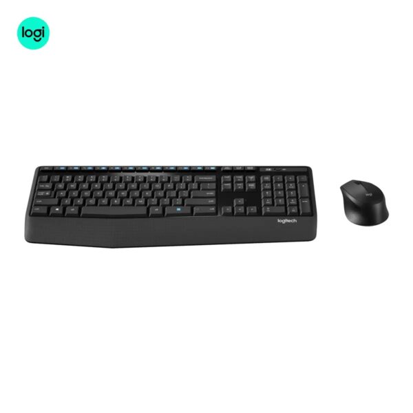 Black Logitech MK345 Comfort Keyboard + Mouse wireless combo