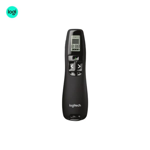 Main image of Logitech R800 business wireless laser presentation remote, black