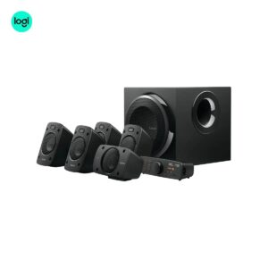 Logitech Z906 black speaker set, THX-certified, 5.1 surround, DTS sound support