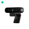 Left side image in black BRIO 4K Ultra HD Streaming Webcam