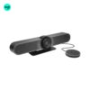 Logitech EXPANSION MIC for MeetUp in black-grey left side image