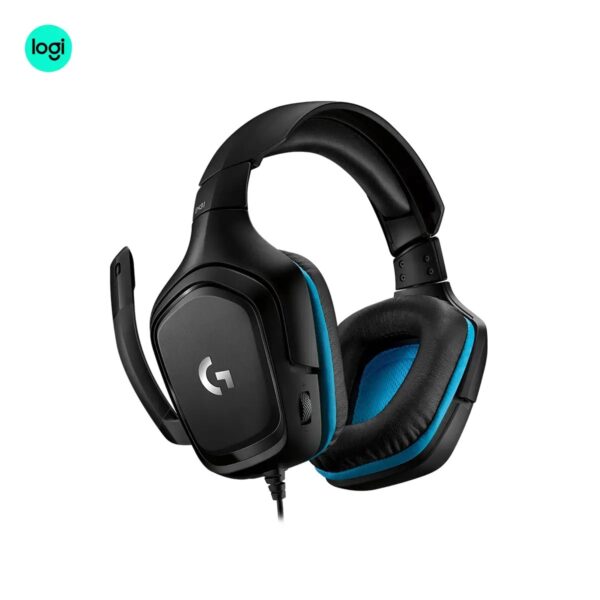 G431 7.1 surround sound wired gaming headphones with adjustable mic image