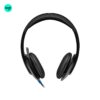 Main image of Wired Logitech H540 USB headset, black, noise-cancelling mic for calls and meetings