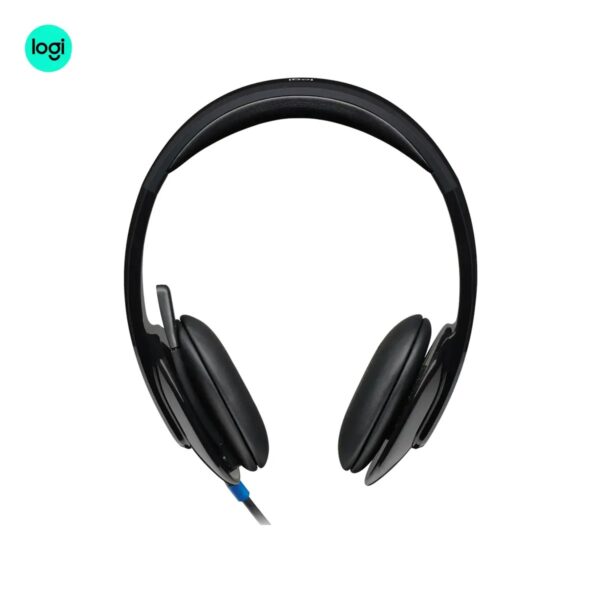 Main image of Wired Logitech H540 USB headset, black, noise-cancelling mic for calls and meetings