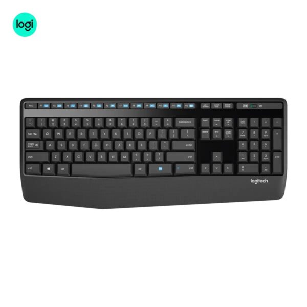 Logitech MK345 Comfort Wireless Keyboard Black