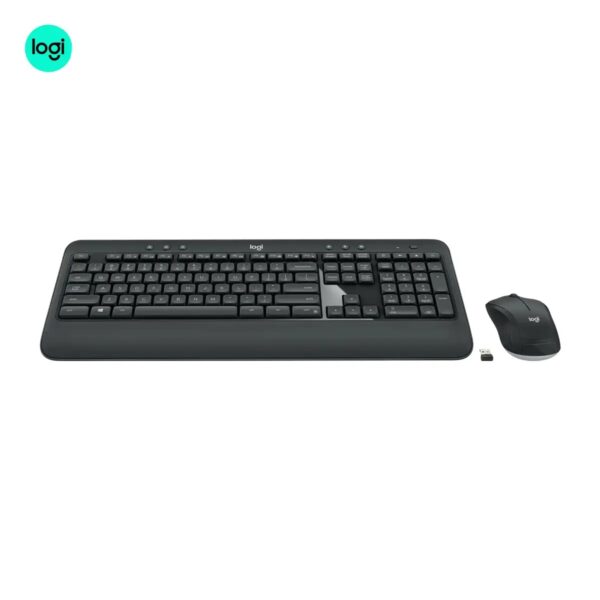 Logitech MK540 main image of Advanced Wireless Keyboard & Mouse Combo, charcoal,