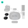 EXPANSION MICS for GROUP Logitech in black zoom in microphones image