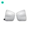 Logitech Z120 stereo mini speakers with USB power side image white-black