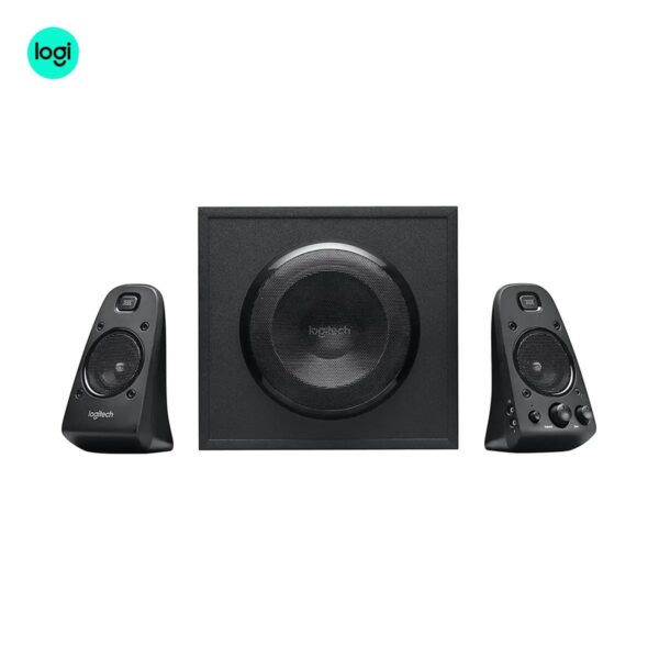 main image of Logitech Z623 speaker system with subwoofer, black