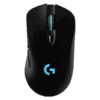 Logitech G703 Lightspeed wireless gaming mouse with HERO sensor and ergonomic design - main image