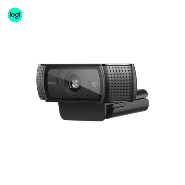 Logitech C920 Pro Full HD webcam, sleek black design