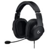Side view of Logitech Pro gaming headset with adjustable mic