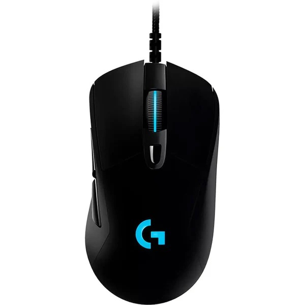 Logitech G403 LIGHTSYNC wired gaming mouse with HERO sensor - RGB lighting - ergonomic design