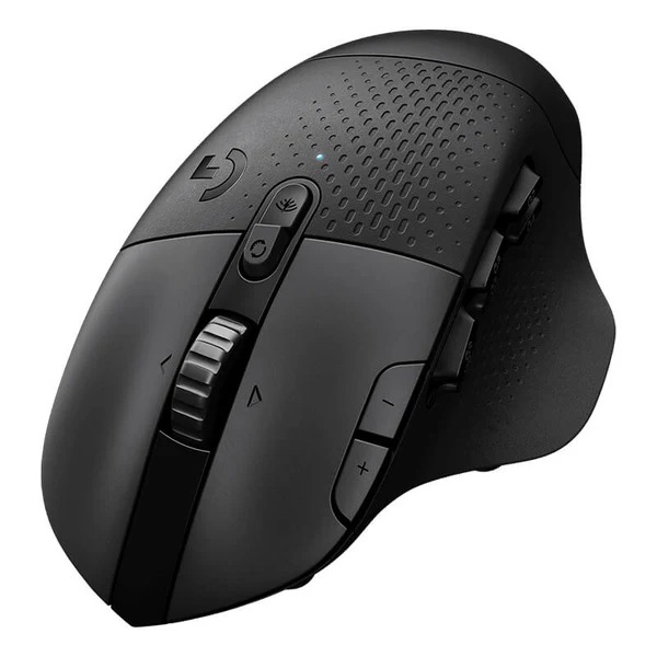 Durable Logitech G604 Lightspeed gaming mouse - lightweight design with replaceable AA battery