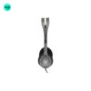 side image of Logitech H110 stereo headset, dual-plug charcoal grey
