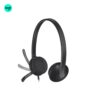 Logitech H340 USB headset in black-grey with adjustable noise-cancelling mic, Pakistan edition