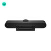 Logitech MeetUp Video Conference Camera back side image in gray black