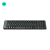 MK220 Wireless Keyboard + Mouse by Logitech, charcoal color top view image