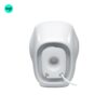 Mini Logitech Z120 stereo speakers with USB power, white-black back image