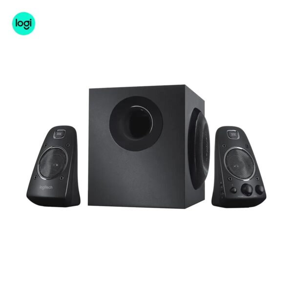 Logitech Z623 speakers and subwoofer, 2.1 audio, THX-certified, black