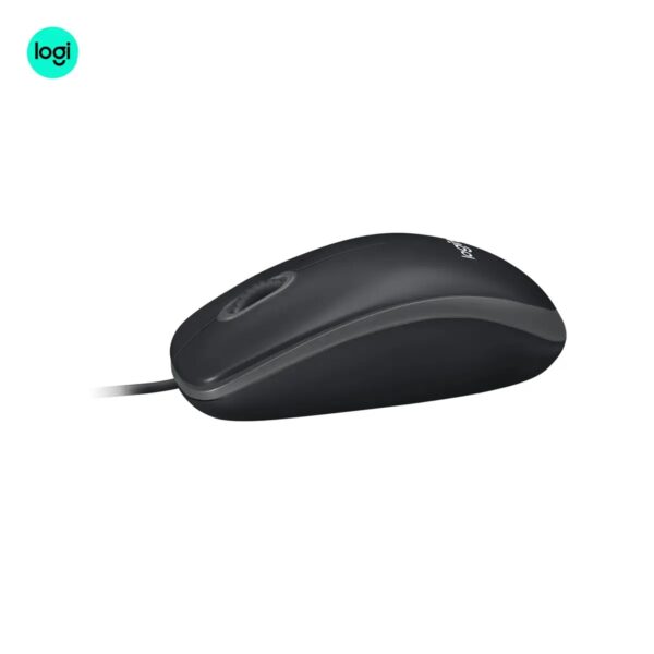 Logitech B100 Optical USB Computer Mouse – Plug and Play