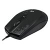 Logitech G90 Optical Gaming Mouse in Black - Side view image