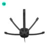 Logitech H151 stereo headphones, black, in-line mic and volume controls