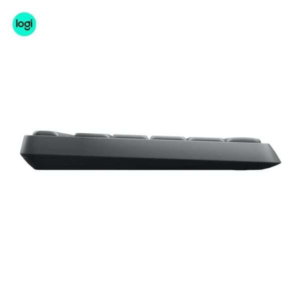 Side image of MK 235 Wireless keyboard in charcoal