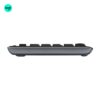 Logitech black MK270R Wireless keyboad side image Wireless