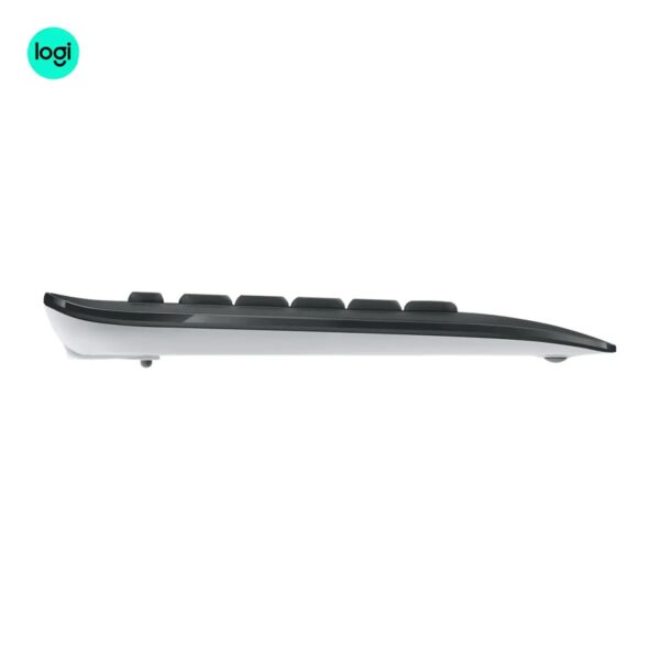 Charcoal Logitech MK540 ADVANCED Wireless Keyboard and Mouse Combo side image