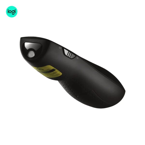 Logitech R800 black top image of wireless presentation clicker, Pakistan version