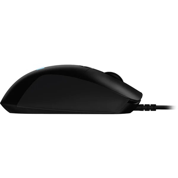 Logitech G403 LIGHTSYNC Gaming Mouse with HERO Sensor in black - side view image