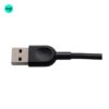 Logitech H540 USB headset, black, wired with noise-cancelling microphone for PC