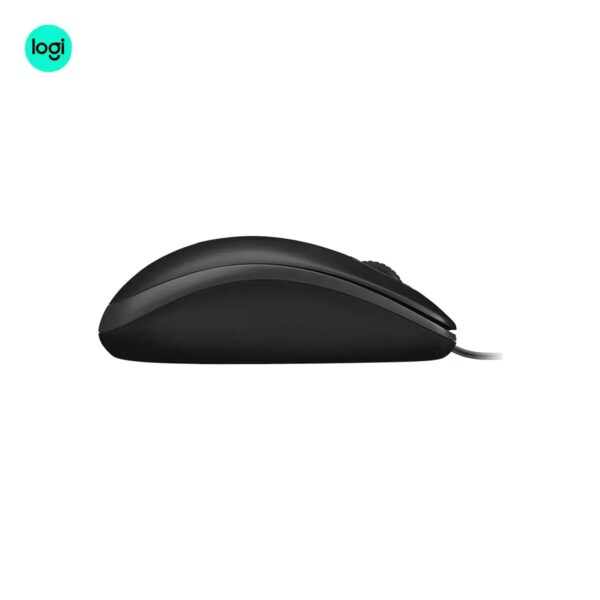 Logitech-Pakistan MK120 corded USB black mouse.