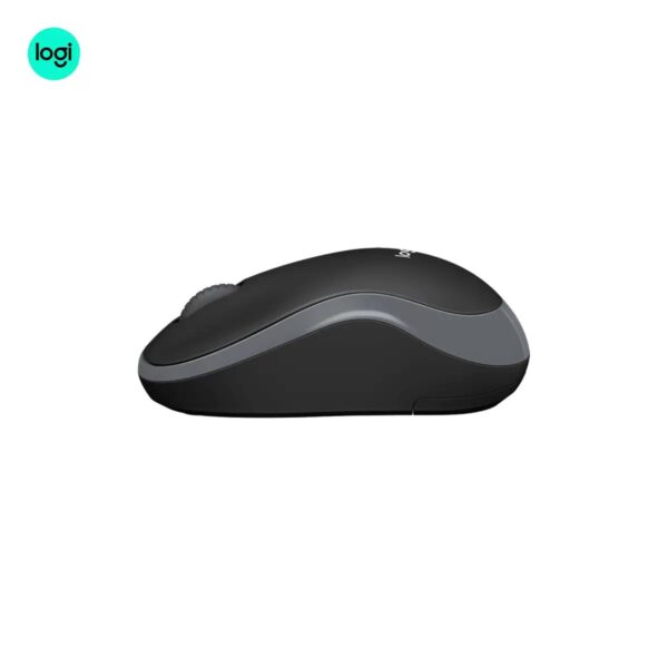 MK270R Wireless Black Mouse Logitech-Pakistan side image