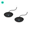Logitech EXPANSION MICS for GROUP in black close up image