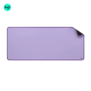 logitech-desk-mat-studio-series-lavender-curl-view-logitech-pakistan-official-4 Logitech Studio Series Desk Mat – Large Anti-Slip Desk Pad for Work and Gaming - lavender